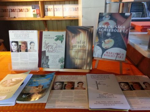 Snart är det dags för första författarkvällen.